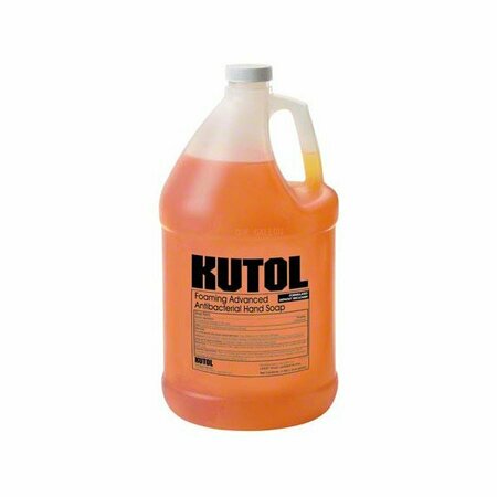 KUTOL PRODUCTS CO Kutol Foaming Advanced Antibac. Hand Soap Amber/Citrus Spice Pour Top 1 Gal, 4PK 21309